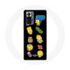 Coque pour Xiaomi Redmi Note 10 Pro - Les Simpson - Silicone Noir - Souple - Mixte - Protection