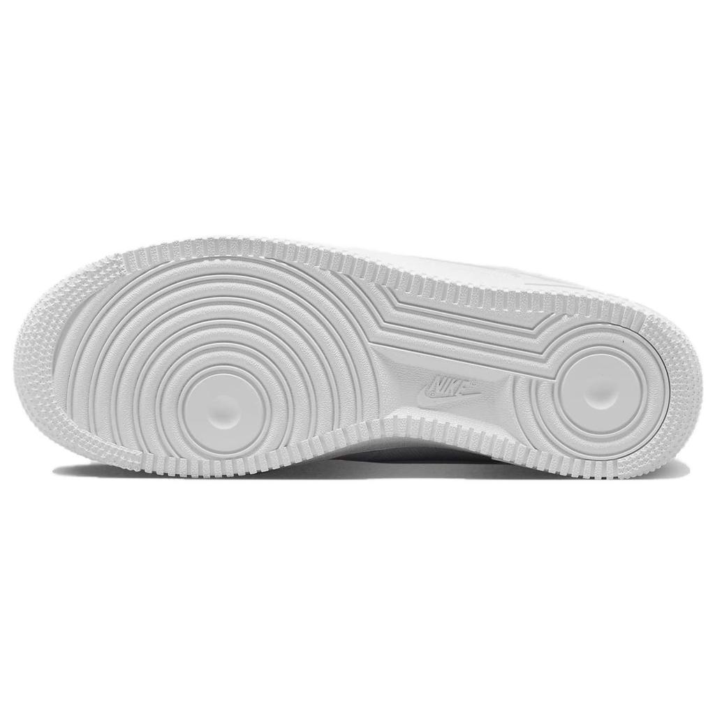 Nike Air Force 1 07 LV8 White Metallic Silver Unisex Sneakers FJ4004-100