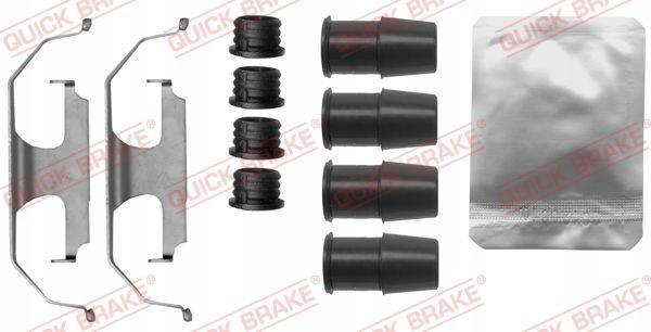 Quick Brake 109-1889 Accessory Kit, Brake Pads