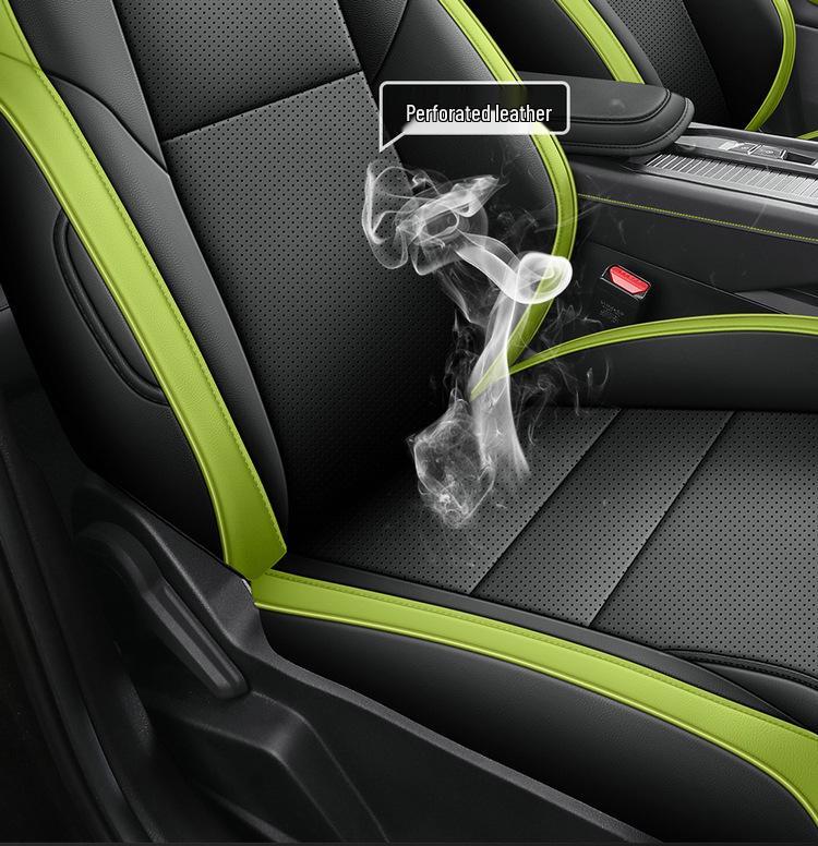 2026 Model Lynk & Co 03 Car Seat Cover - All-Season Perforated Leather, Fully Breathable, Automatic Fit