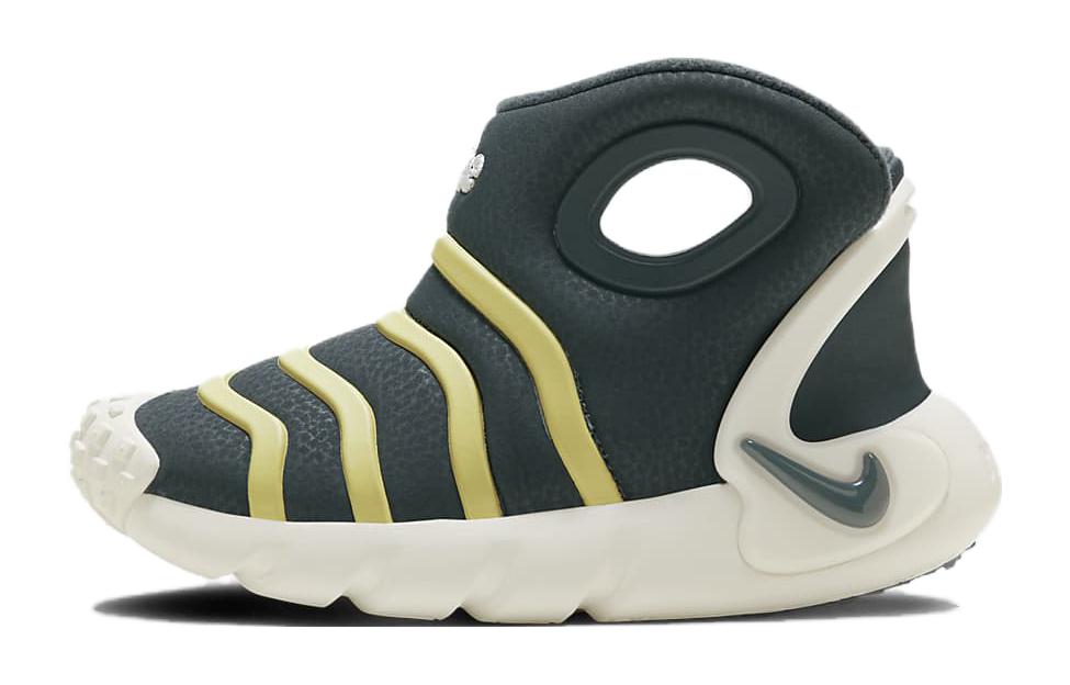 Nike Dynamo GO Slip Resistant Abrasion Resistant Mid top Kids Lifestyle Shoes Gray White Kids' DQ6009-300