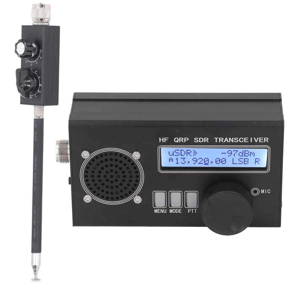 SDR коротковолновый радиоприемопередатчик USDR USDX Mini 8 Band SSB CW QRP трансивер 3,5 до 470 МГц 20 Вт