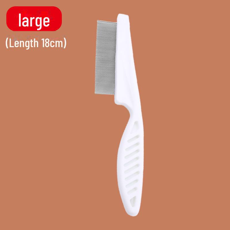 Расческа для кошек и собак - Густая поверхность зубцов для бишонов, тедди и удаления блох