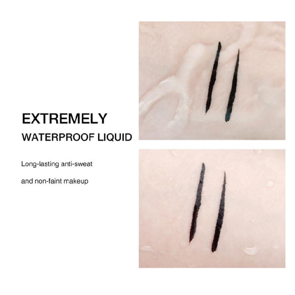 Misiou Beauty Ультратонкая черная пятиконечная звезда печать двойного назначения водостойкая несмазывающаяся подводка для глаз жидкая подводка для глаз