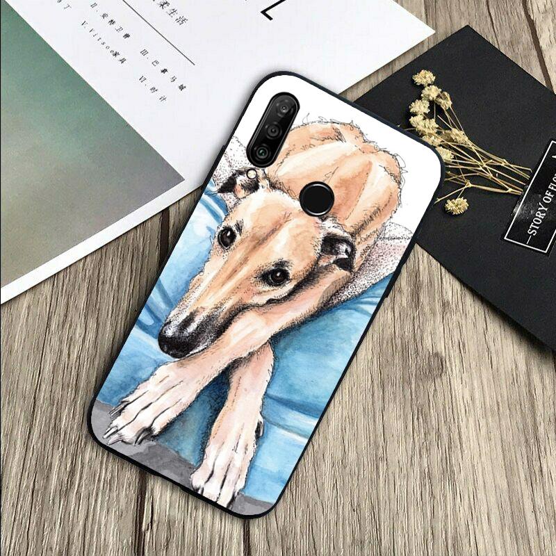 Грейхаунд Гальго Собака Для Huawei Nova 5T 9 10 SE 7i 8i 11i 12i Y73 Y90 Y70 Y72 Y61 Y91 P60 Pro P40 P30 Lite Чехол