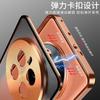 For Realme GT5 Pro Case Aluminium Alloy Metal Frame Case For Realme GT 5 Pro 5G Matte Clear Phone Acrylic Back Cover Bumper
