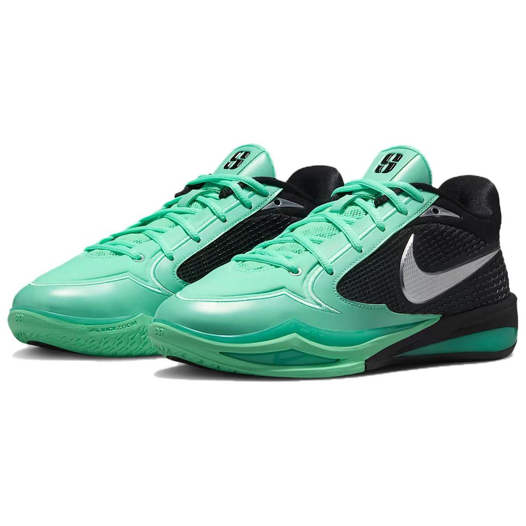 Nike Sabrina 4 EP Удобные Мягкие Баскетбольные Кроссовки Унисекс Черно-Зеленые II0403-300