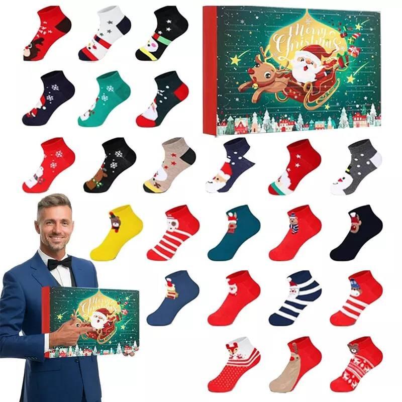 Очаровательный Рождественский Гном Обратный Отсчет Адвент-Календарь Слепая Коробка Набор Игрушек Для