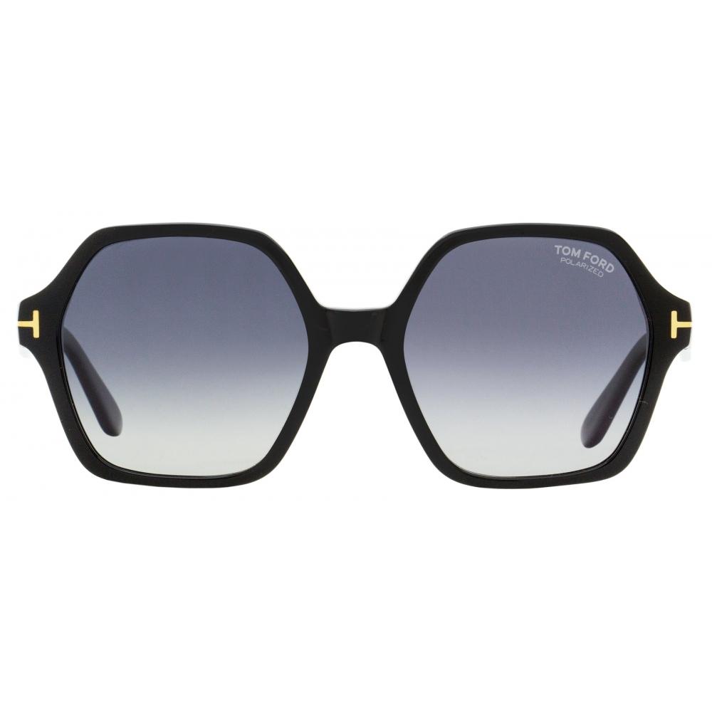 Tom Ford Женские солнцезащитные очки Romy TF1032 01D Черные 56 мм 01d