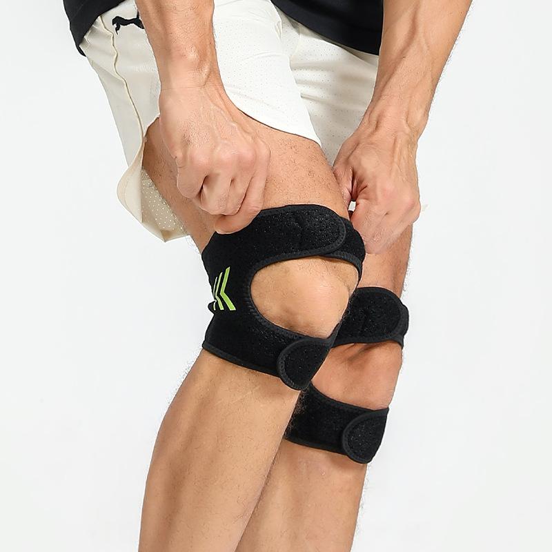 Sports Patella Knee Pads Basketball Football Shock Absorption Pressurized Leggings Knee Protection Meniscus Breathable Patella Belt