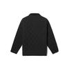 Vans Solid Color Polo Collar Single-Breasted Jacket Unisex Jackets Black VN000EXBBLK