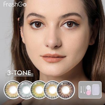 Пара цветных контактных линз