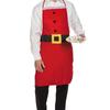 Family Party Aprons Adult Decoration Santa Claus Apron Kitchen Apron Apron Cooking Apron Pinafore