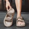 Slippers men's summer outer wear thick-soled non-slip wear-resistant trend sandals new outdoor sports large-size beach sandals men