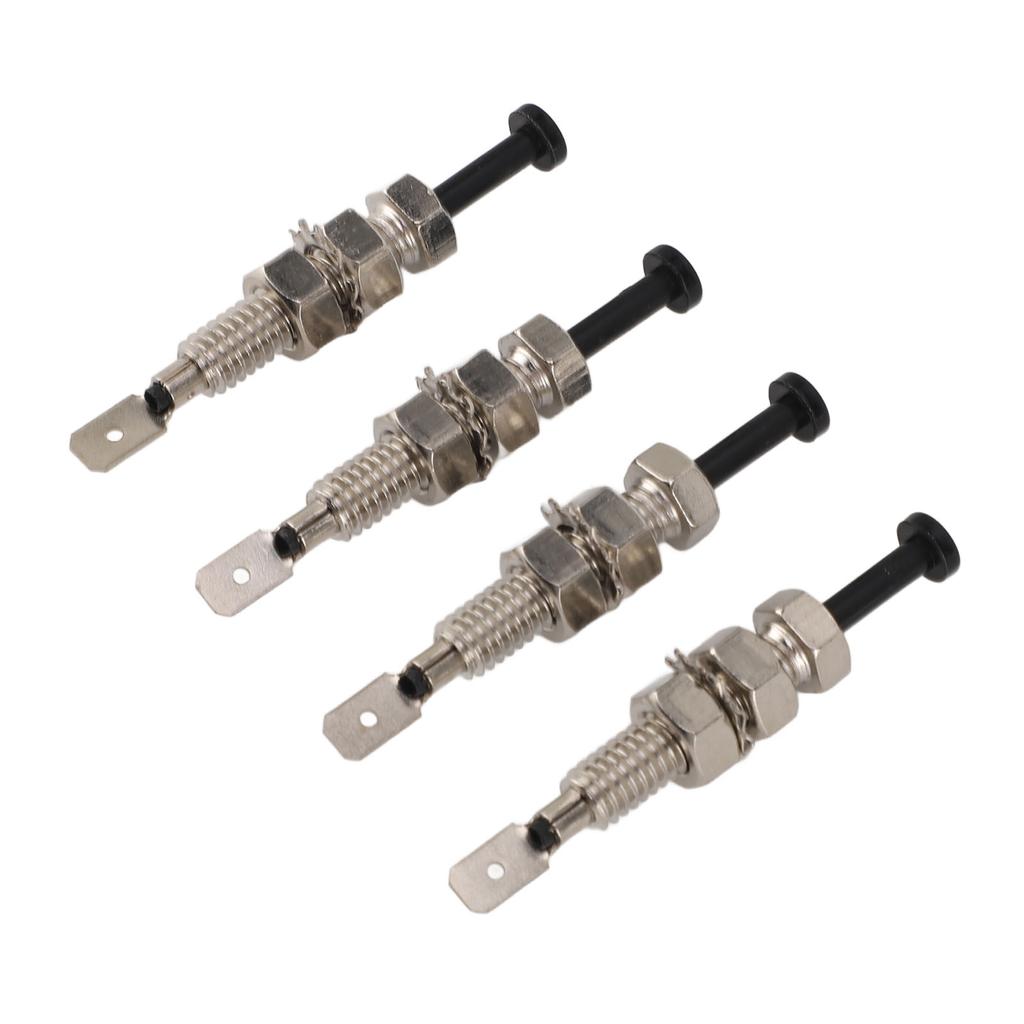 Регулируемый концевой выключатель двери 12 В универсальный автомобильный концевой выключатель капота сигнальной лампы капота охранный винт для потолочных фонарей шасси