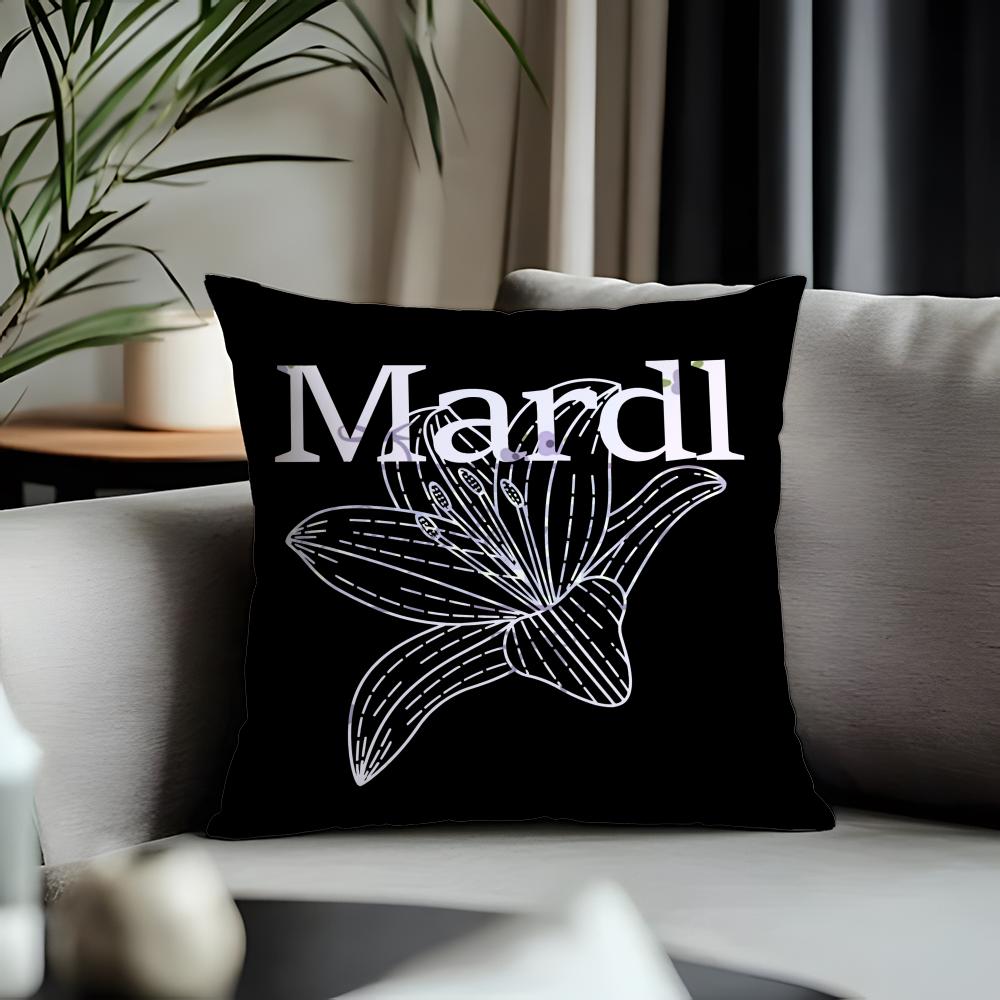Trending MMardi Mercredied Cushion Cover Antidustmite Pillowcase Invisible Zipper Silky Short Plush Sofa Cushion Cover