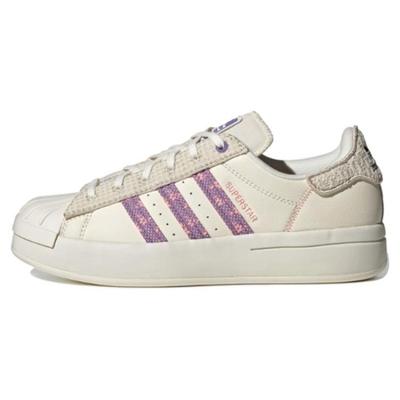 Оригинальные Superstar Ayoon Прочные Дышащие Низкие Кеды для Скейтбординга Женские Кроссовки Белые Фиолетовые IG3001