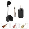 2.4G WL Musical Instrument Microphone, HiFi Sound WL Microphone Pickup System, WL Mic and Receiver System for Guitar Violin Accordion Cello Zither Lut