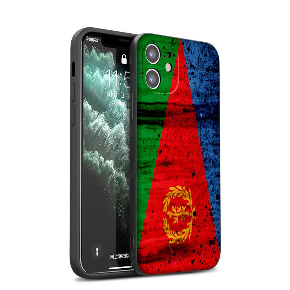 GX65 Флаг Эритреи, силиконовый мягкий чехол для iPhone 13 12 Mini 11 Pro XS Max XR X 8 7 6 6S Plus 5 5S SE 2020