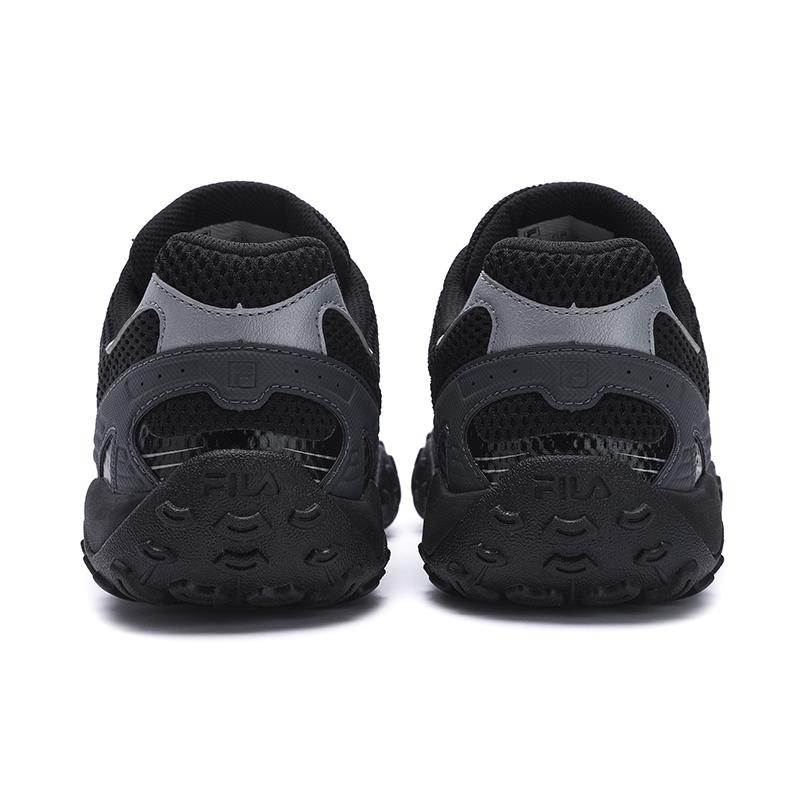 Fila Echappe 2 Балетки Модные Трендовые Универсальные Простые Классические Прочные Дышащие Низкие Повседневные Туфли Мужская Обувь Черный Серый Серебристый F12M522146FBG