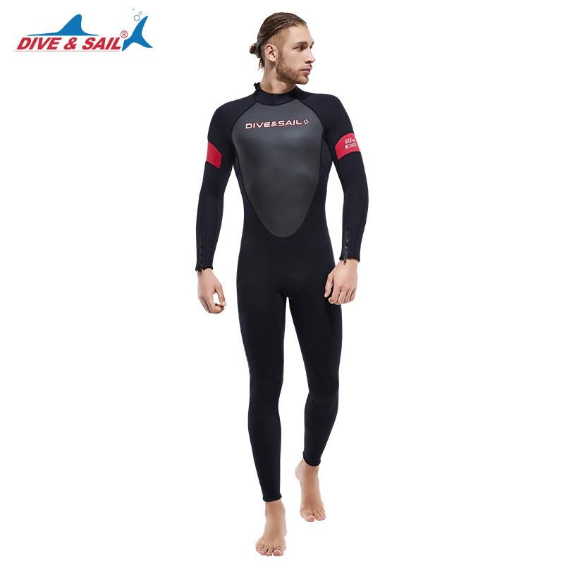 Diving Wetsuit 3mm Fullsuit Men Women Thermal Neoprene Surfing Snorkeling Jellyfish Protection