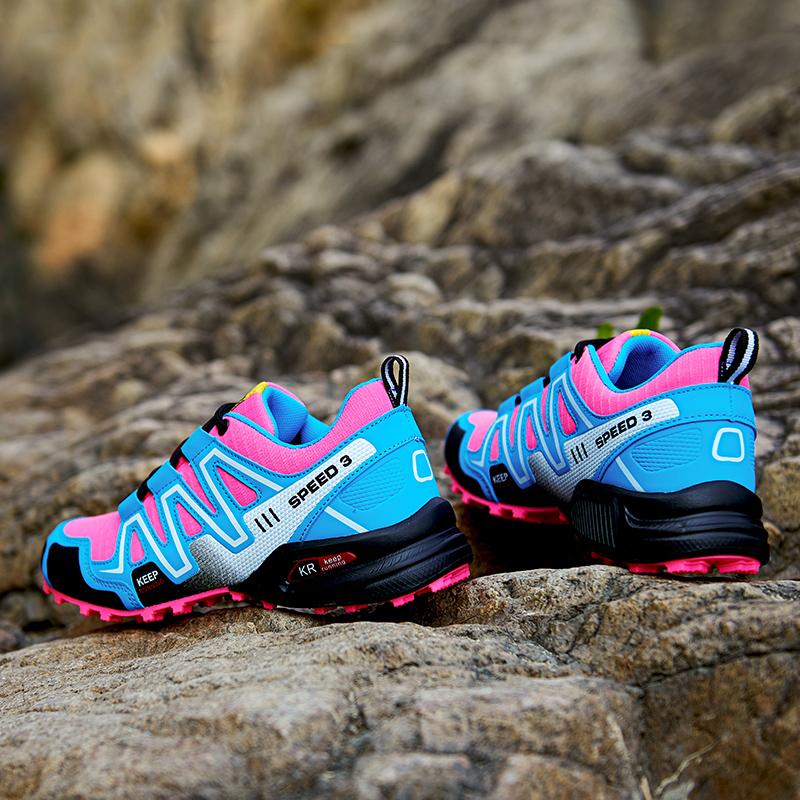 Женская модная водонепроницаемая нескользящая походная обувь, мягкая и удобная уличная обувь, кроссовки, размер 36-42