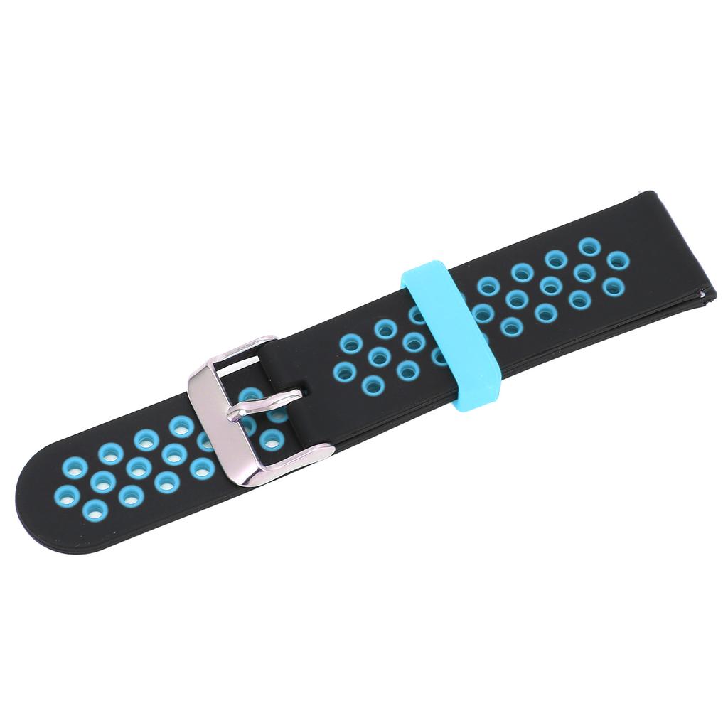 Силиконовый ремешок, совместимый для смарт-часов Amazfit GTR 3, сменный ремешок для часов 20 мм, дышащие спортивные браслеты с отверстиями для воздуха