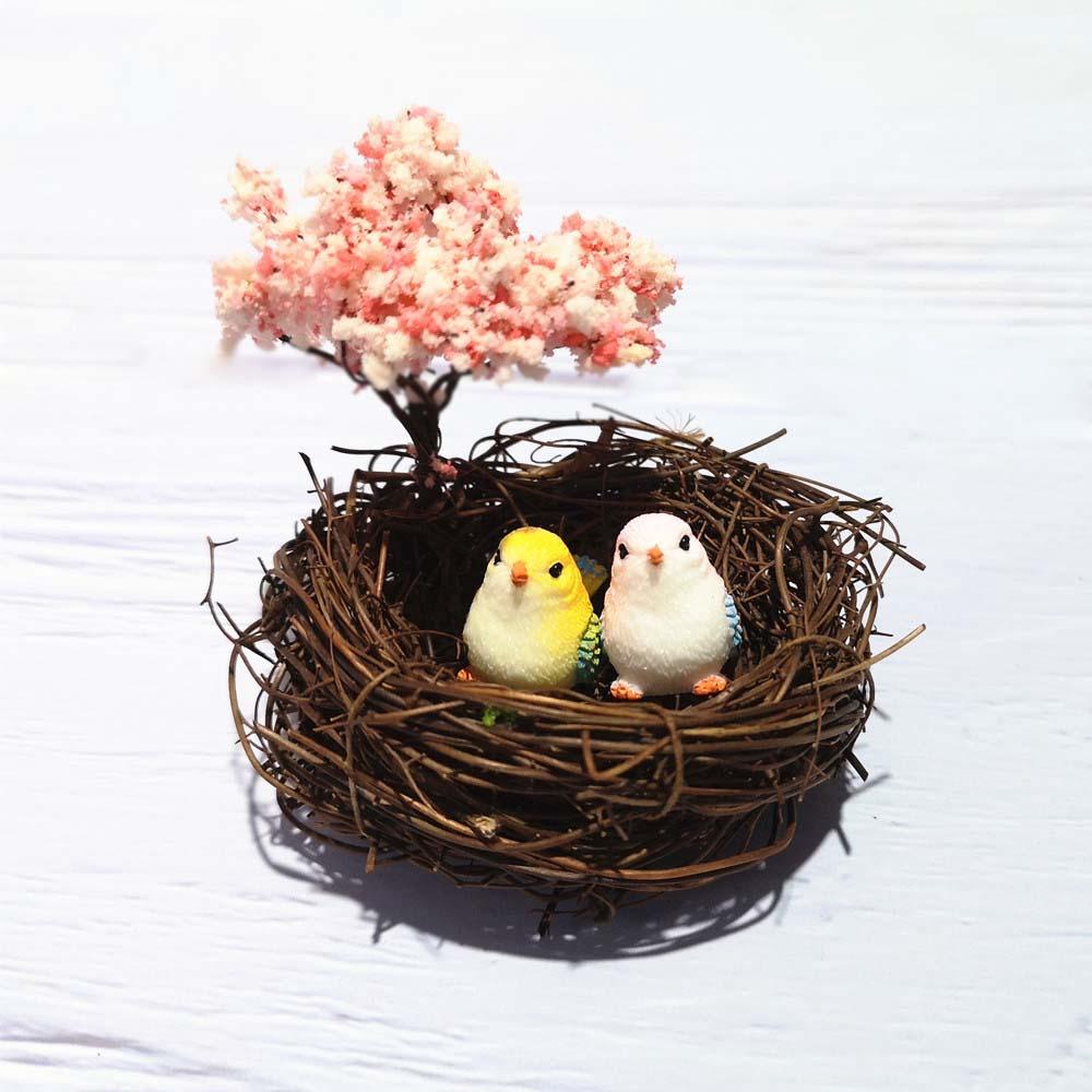 Little Birds DIY Glass Ornaments Fairy Garden Decor Micro Landscape Home Decor Miniature Figurines