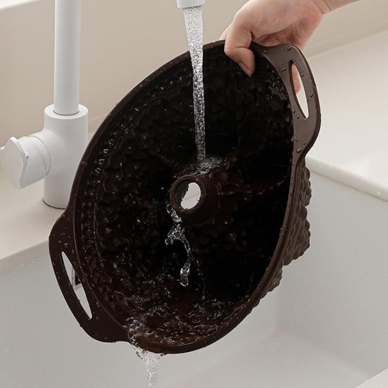 Форма для выпечки «Вулканический лес» Силиконовая форма для торта Гибкая форма для выпечки для тортов своими руками Шоколад Антипригарная Жаростойкая Легкое извлечение Форма для десерта