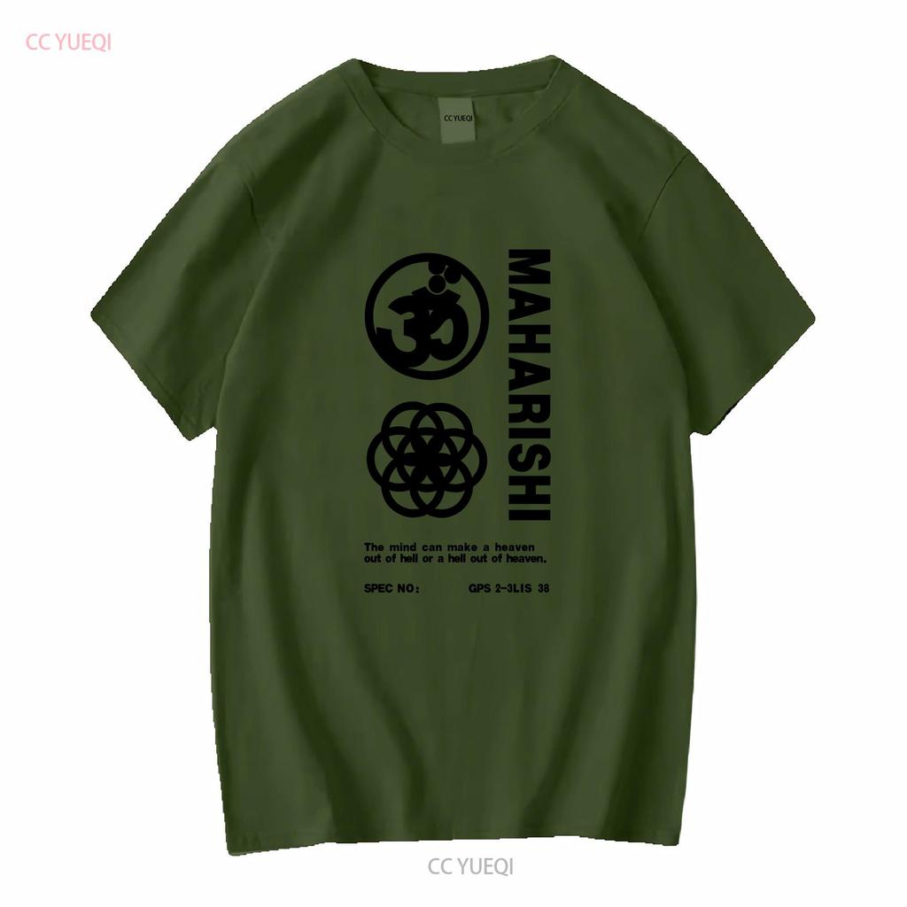 Мужская футболка с круглым вырезом Maharishi размера XL черного цвета с принтом, с длинным или коротким рукавом, винтажная, стильная, повседневная, эластичная, универсальная