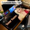 Large Mouse PadLady Gaga Custom Name Text Personalized Desk Mat Non Slip Gaming Pad