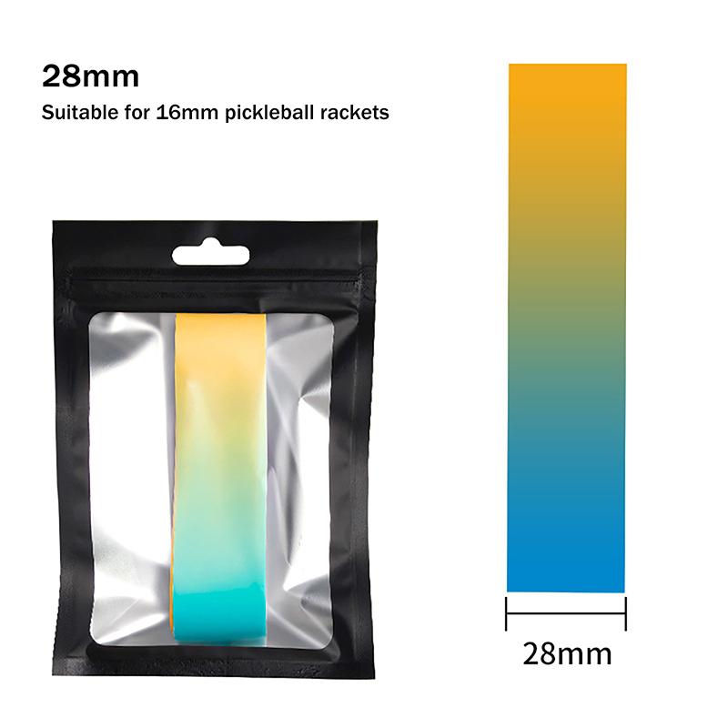 Прочная лазерная лента для защиты края ракетки - Прочная защита для головки ракетки для пиклбола - Легко наносимая защитная лента.