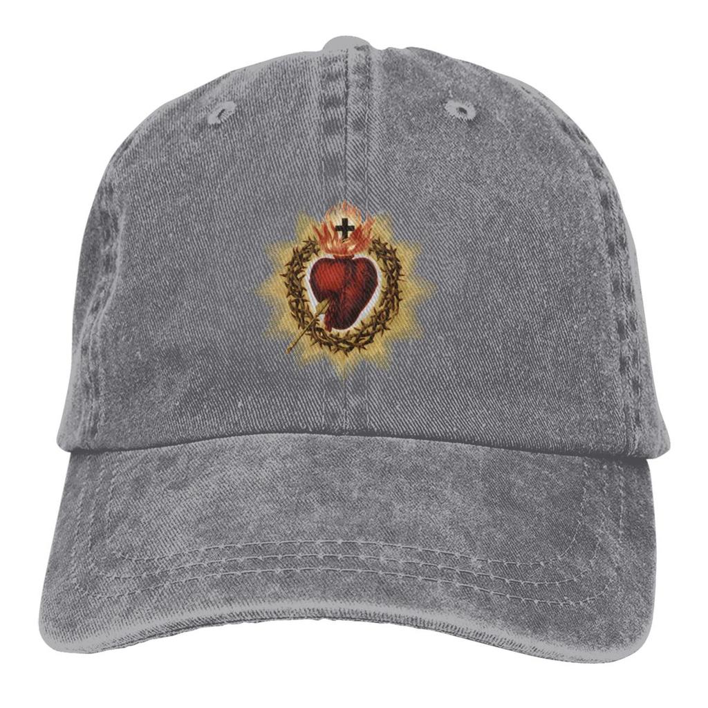 Католическая бейсболка Sacred Heart, шляпы унисекс, WoUnisex, козырек, защита Snapback, кепки с крестом Иисуса Бога