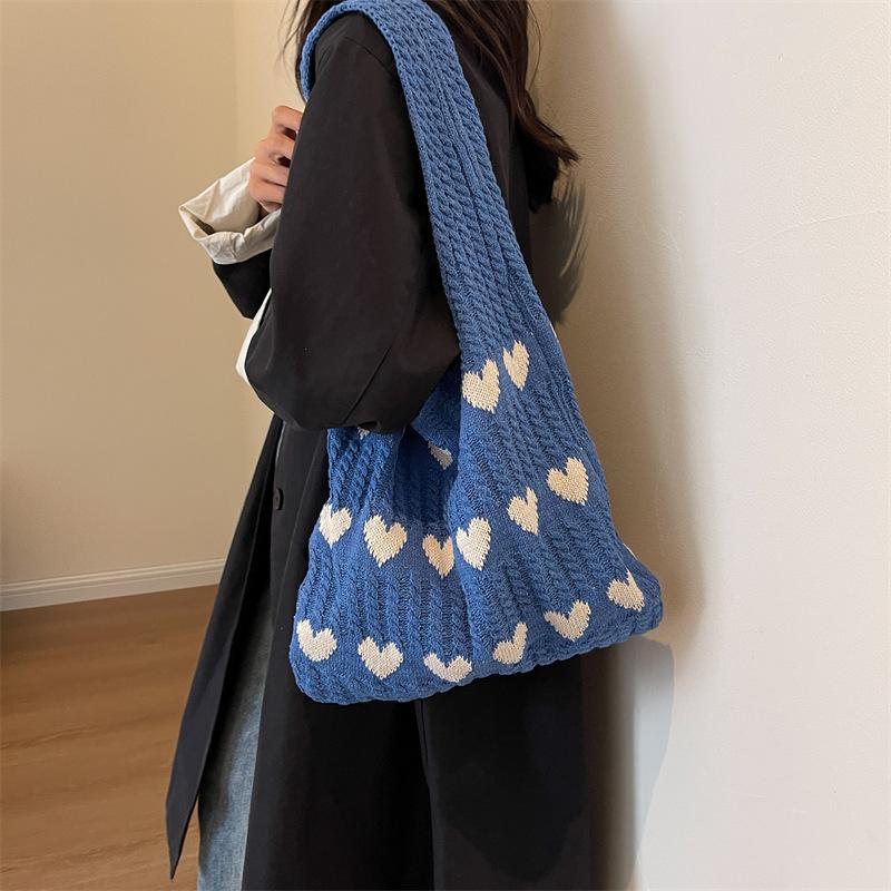 Дизайнерские вязаные сумки, женские сумки-шоперы большой вместимости, женская сумка на плечо, летняя повседневная тканая пляжная сумка