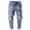Летние тонкие мужские джинсы Новые универсальные свободные повседневные мужские джинсы слим-фит