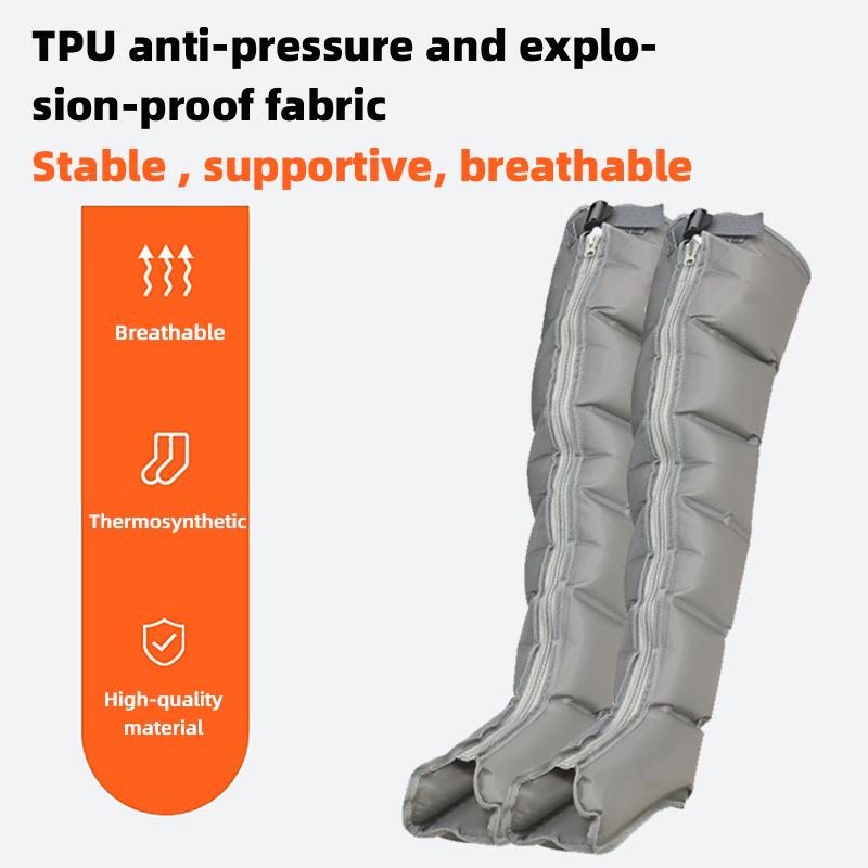 Новый модернизированный электрический массажер для тела с 6 полостями, воздушный компрессионный массажер для рук, талии, ног, ступней, способствующий циркуляции крови, облегчающий боль