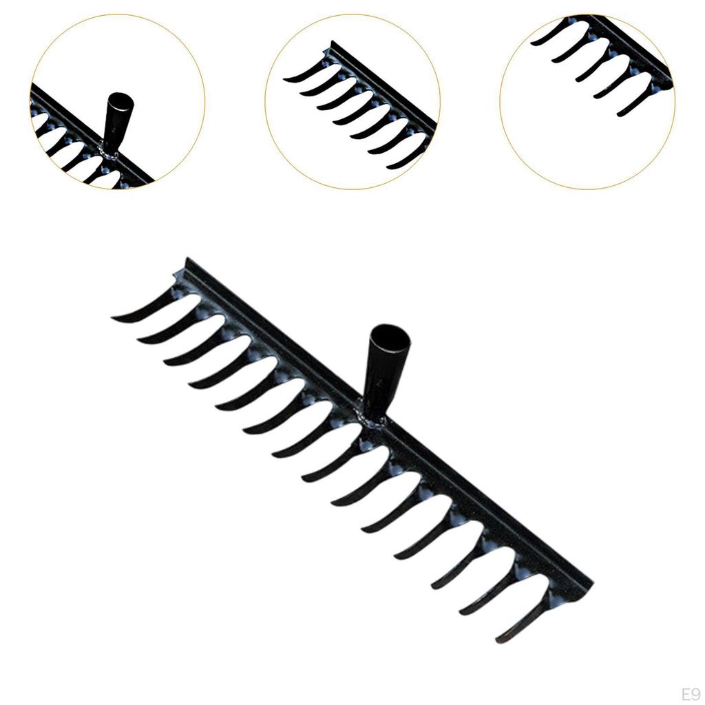 Садовые грабли Головка Инструмент Высокомощный Многофункциональный Ручной Уровень Лист