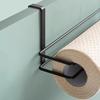 Держатель для бумажных полотенец для ванной Yousheng, прочный, устойчивый к ржавчине, простой в установке, держатель для рулонов бумаги на дверь шкафа