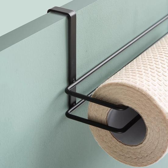 Держатель для бумажных полотенец для ванной Yousheng, прочный, устойчивый к ржавчине, простой в установке, держатель для рулонов бумаги на дверь шкафа