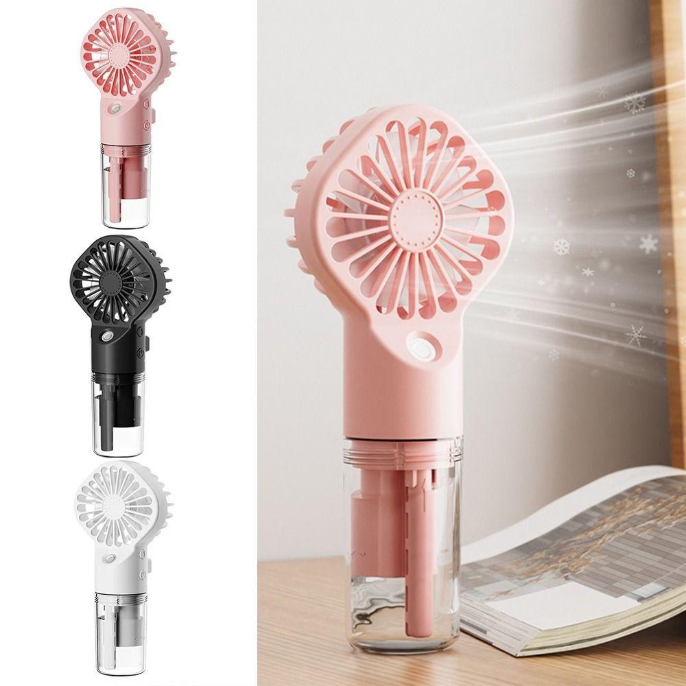 Durable Cooling Spray Fan Colorful Small Personal Cooling Fans Gift Mini Cooling Fans  Summer