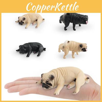 Модель ПВХ мопса для детской образовательной игры и домашнего декора