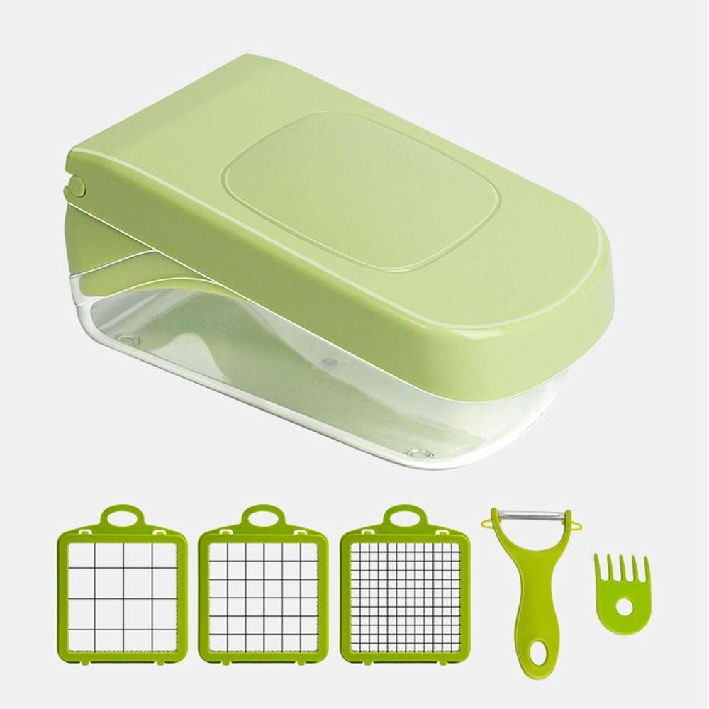 Replaceable 9 Blades Food Chopper Multifunctional Cheese Shredder Vegetable Slicer  Home Essentials