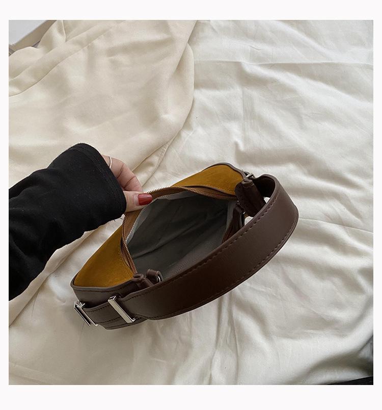 Женская матовая сумка подмышку - Высококачественная весенняя сумка-пельмень 2025 года и универсальная сумка через плечо