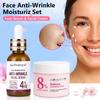 Набор средств по уходу за кожей лица против морщин Сыворотка с ретинолом и крем с сакурой Устранение мелких морщин Антивозрастной питательный восстанавливающий уход за кожей лица