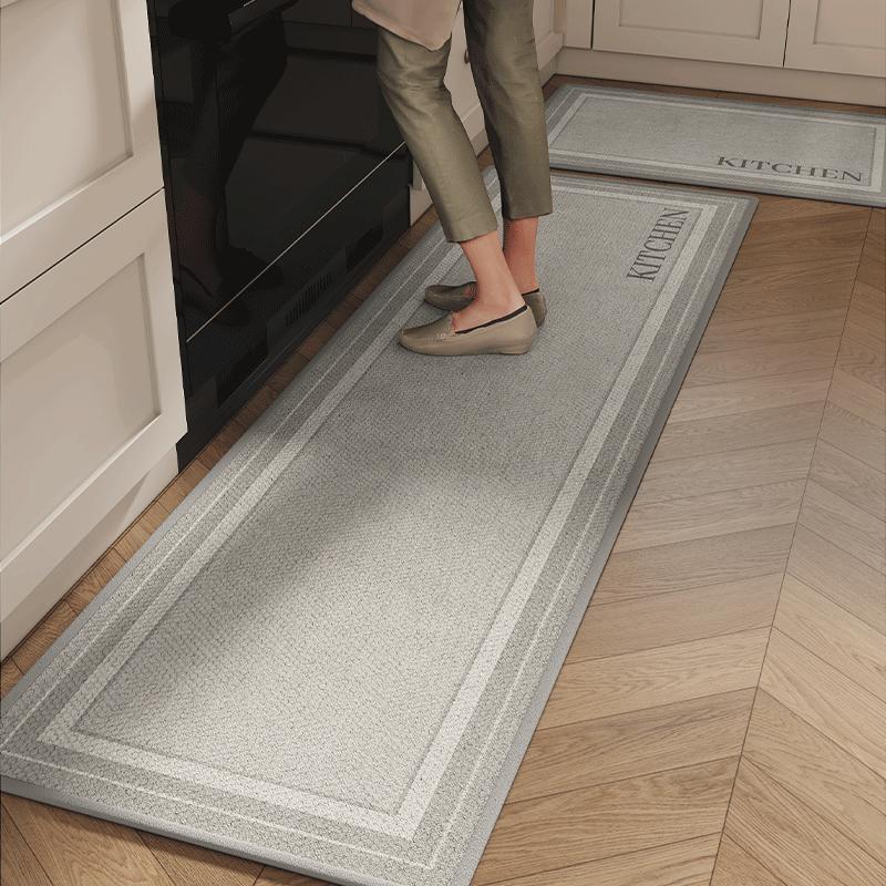Ковер для кухни напольный коврик впитывающий нескользящий ковер минималистичный однотонный дизайн украшение для дома коврик alfombra de cocina