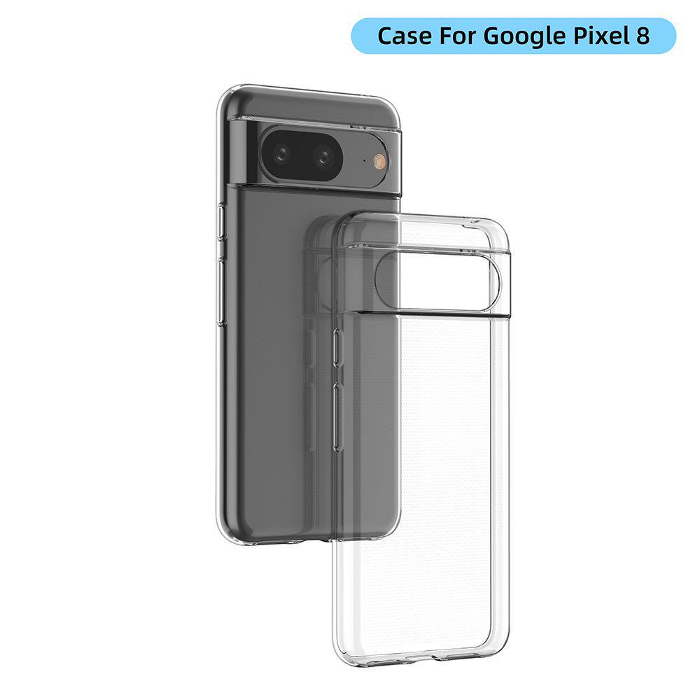 Google Pixel 8 Pro/7A Transparent TPU Soft Case