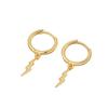 S925 Silver Diamond Stud Earrings For Women Sweet Cute Little Lightning Bolt Personality Creative Fashion Jewelry