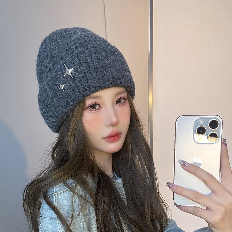 Ear Protection Warm and Cold Proof Knitted Hat  Large Head Circumference  Face Showing Small Wool Blended Japanese Cold Hat for Men