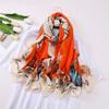 Section Scarf Shawl Air-conditioning Female Cotton Linen Bag Bag Long Scarf Hitching Fashion Yangqi Silk Scarf