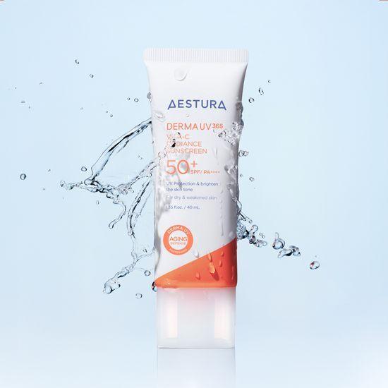 Aestura DermaUV365 Vita C Radiant Moisture Солнцезащитный крем 40 мл